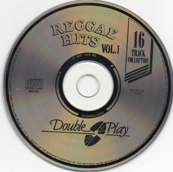 Various : Reggae Hits Vol. 1 (CD, Album, Comp)