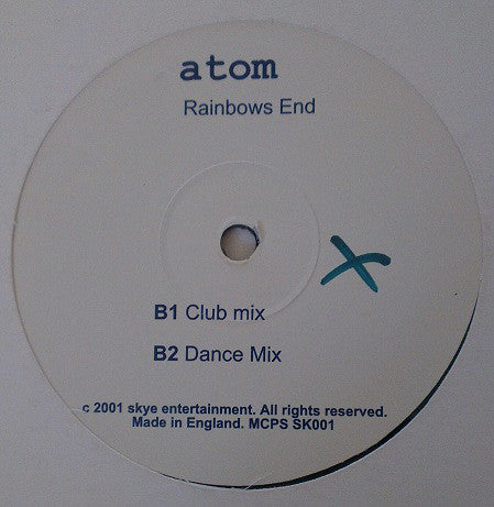 Atom (11) : Rainbows End (12")