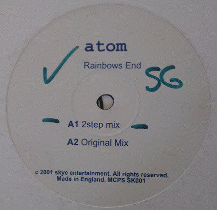 Atom (11) : Rainbows End (12")