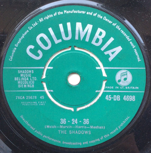 The Shadows : Kon-Tiki (7")