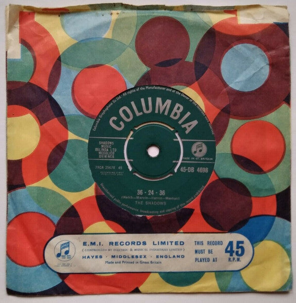 The Shadows : Kon-Tiki (7")