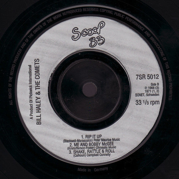 Bill Haley And His Comets : Bill Haley & The Comets (7", Album, Comp)