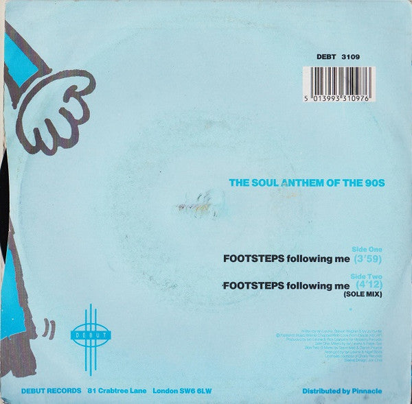 Frances Nero : Footsteps Following  Me (7", Single)
