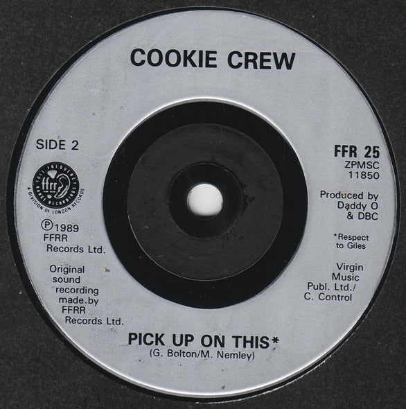 The Cookie Crew : Got To Keep On (Remix) (7", Single, Sil)