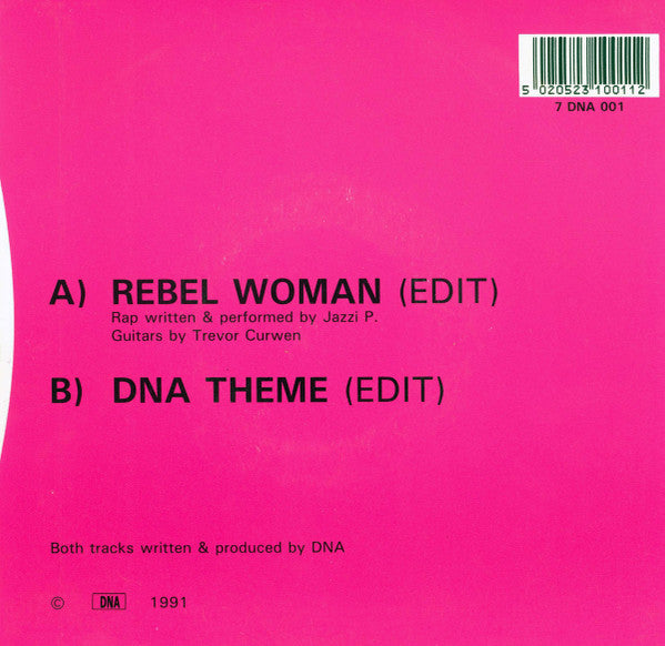 DNA : Rebel Woman (7", Single)
