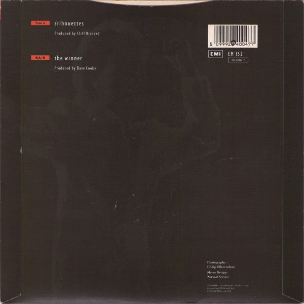 Cliff Richard : Silhouettes (7", Single, Bla)