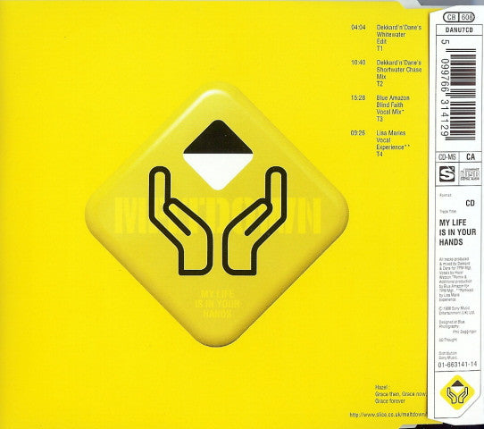 Meltdown : My Life Is In Your Hands (CD, Single)
