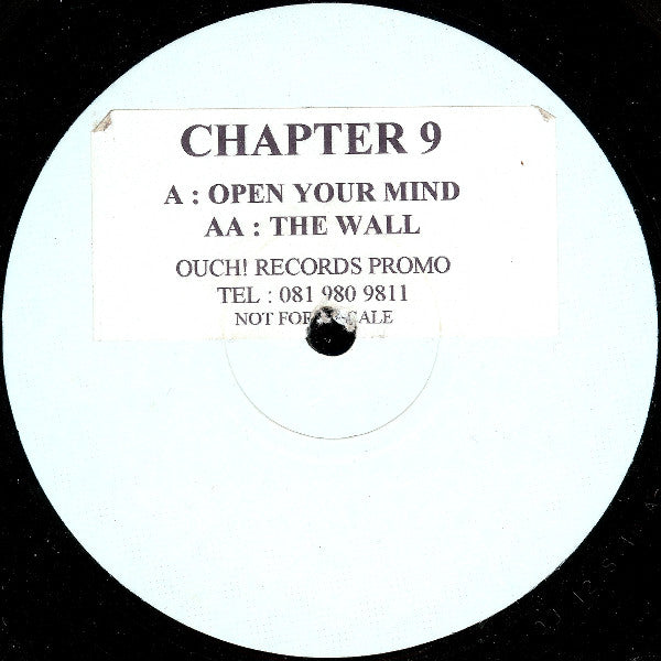 Chapter 9 : Open Your Mind / The Wall (12", Promo, W/Lbl, Sti)