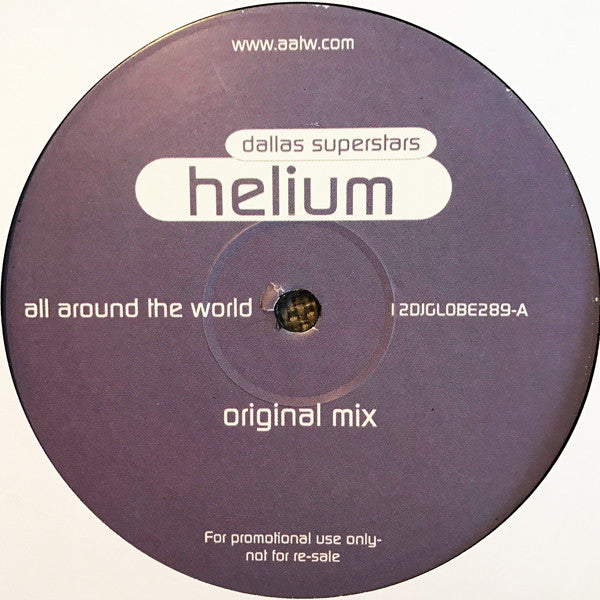 Dallas Superstars : Helium (12", Promo)
