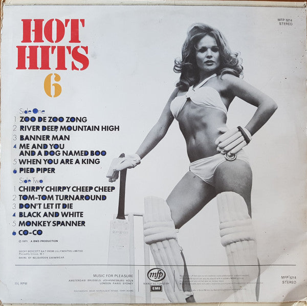 Unknown Artist : Hot Hits 6 (LP)