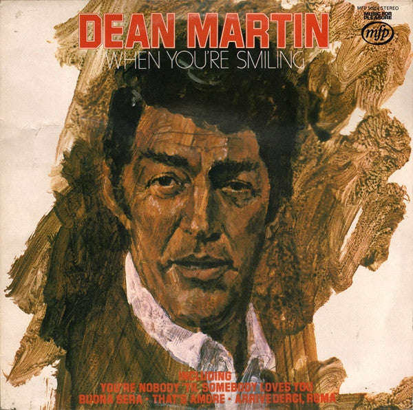 Dean Martin : When You're Smiling (LP, Comp)
