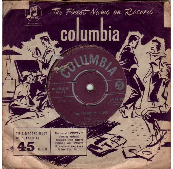 Paul Anka : Diana (7", Single)