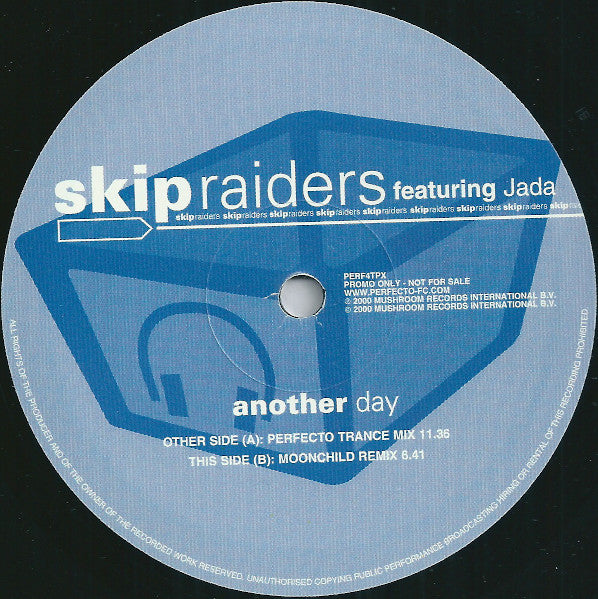 Skip Raiders Featuring Jada (7) : Another Day (2x12", Maxi, Promo)