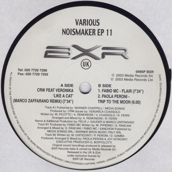 Various : Noisemaker EP 11 (12", EP)