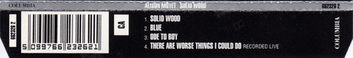 Alison Moyet : Solid Wood (CD, Single, CD1)