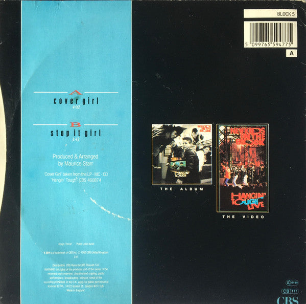 New Kids On The Block : Cover Girl (7", Single)