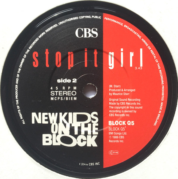 New Kids On The Block : Cover Girl (7", Single)