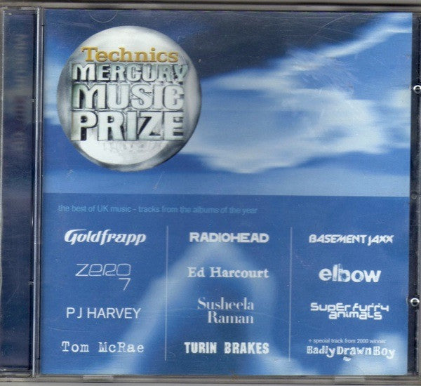 Various : 2001 Technics Mercury Music Prize Compilation (CD, Comp)