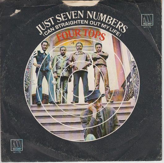 Four Tops : Just Seven Numbers (Can Straighten Out My Life) (7", Single, Mono, ARP)