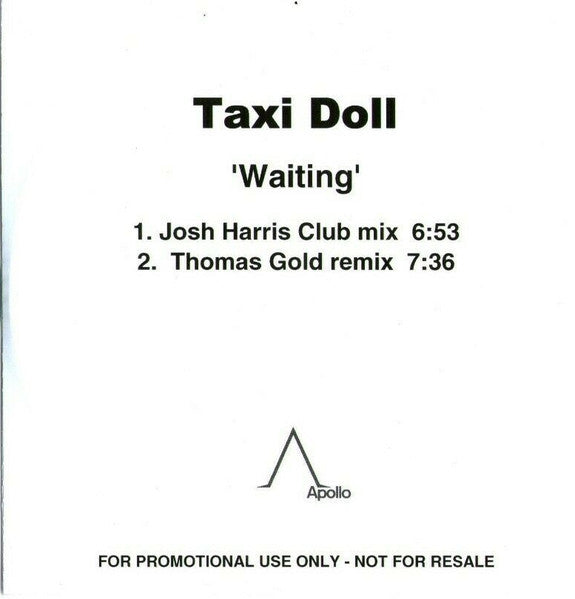 Taxi Doll : Waiting (CDr, Promo)