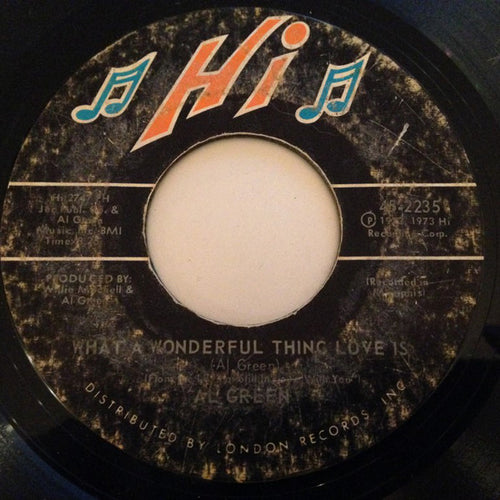 Al Green : Call Me (Come Back Home) (7", Single, Styrene)