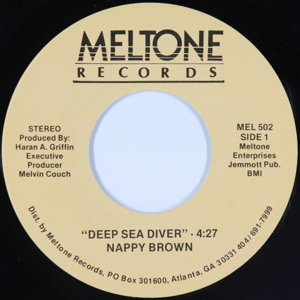 Nappy Brown : Deep Sea Diver / Mary Lou (7")