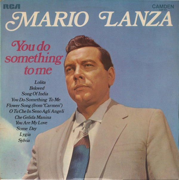 Mario Lanza : You Do Something To Me (LP, Album, Mono, RE)