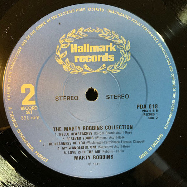 Marty Robbins : The Marty Robbins Collection (2xLP, Comp, Gat)