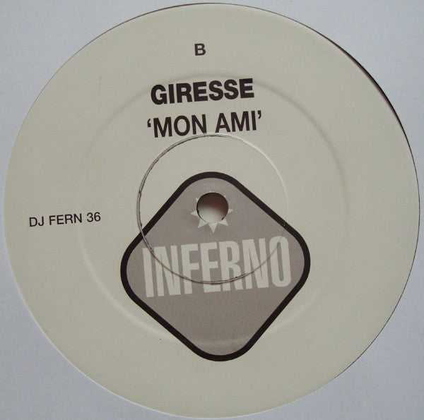 Giresse : Mon Ami (12", Single, Promo)