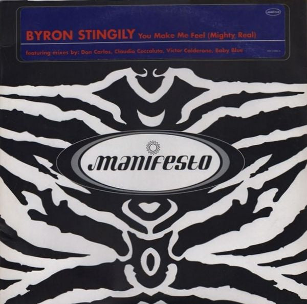 Byron Stingily : You Make Me Feel (Mighty Real) (2x12", Single, Promo)