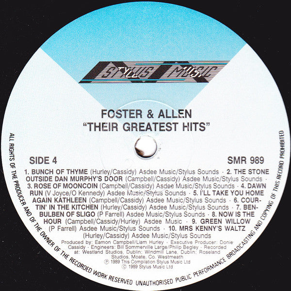 Foster & Allen : The Magic Of Foster & Allen - Their Greatest Hits (2xLP, Comp)