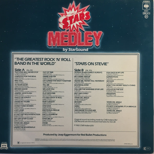 Stars On 45 : Stars Medley: The Album (LP)