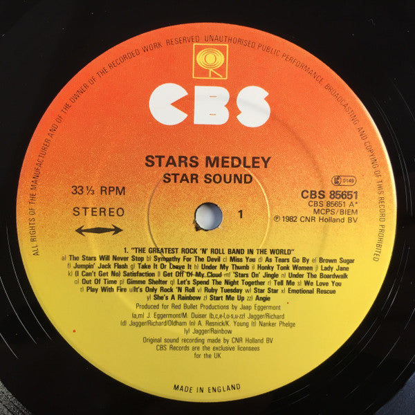 Stars On 45 : Stars Medley: The Album (LP)