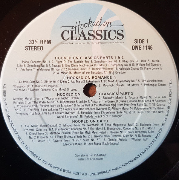 Louis Clark Conducting The Royal Philharmonic Orchestra* : Hooked On Classics (LP, Album)