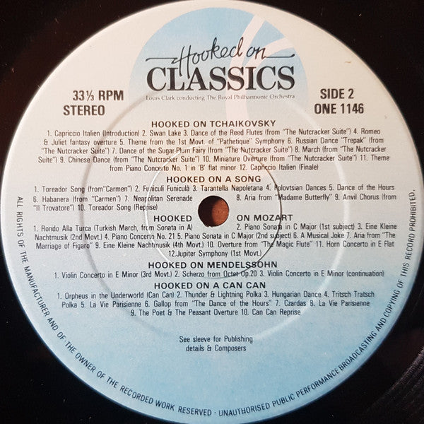Louis Clark Conducting The Royal Philharmonic Orchestra* : Hooked On Classics (LP, Album)