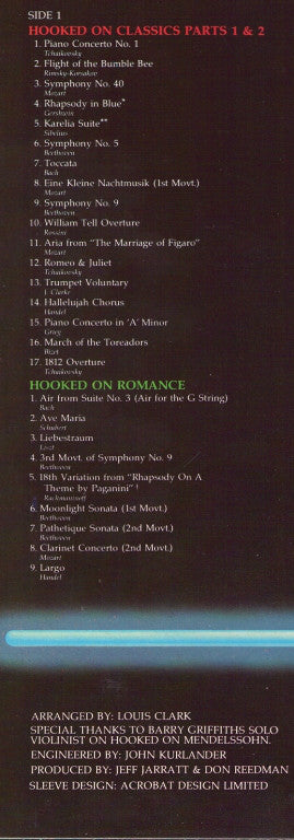 Louis Clark Conducting The Royal Philharmonic Orchestra* : Hooked On Classics (LP, Album)