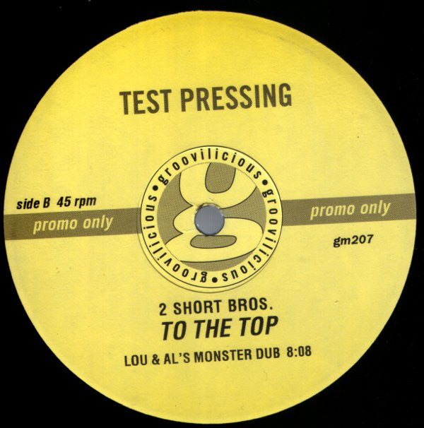 Two Short Brothers : To The Top (12", Promo, TP)