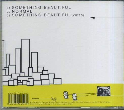Letrix : Something Beautiful (CD, Single, Enh)