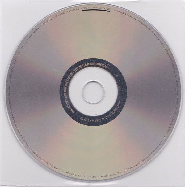 Lykke Li : I'm Good, I'm Gone (CD, Single, Promo)