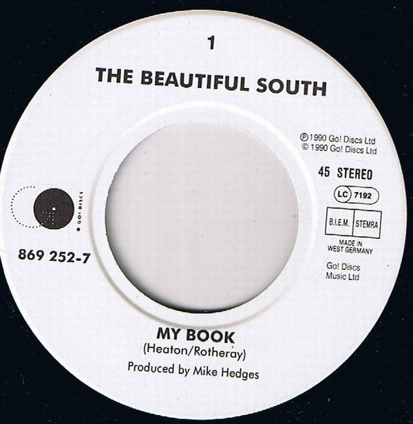The Beautiful South : My Book (7", Single)