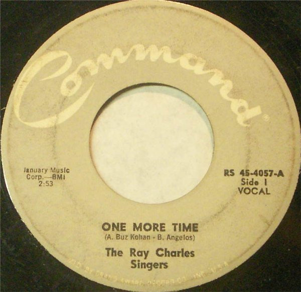 The Ray Charles Singers : One More Time / Bluesette (7", Single)