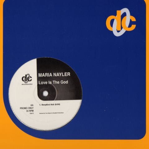 Maria Nayler : Love Is The God (12", Promo)