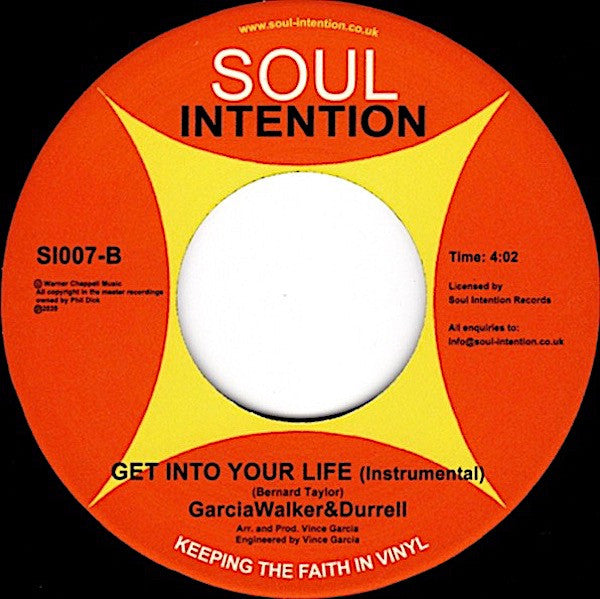 GarciaWalker&Durrell : Get Into Your Life (7")