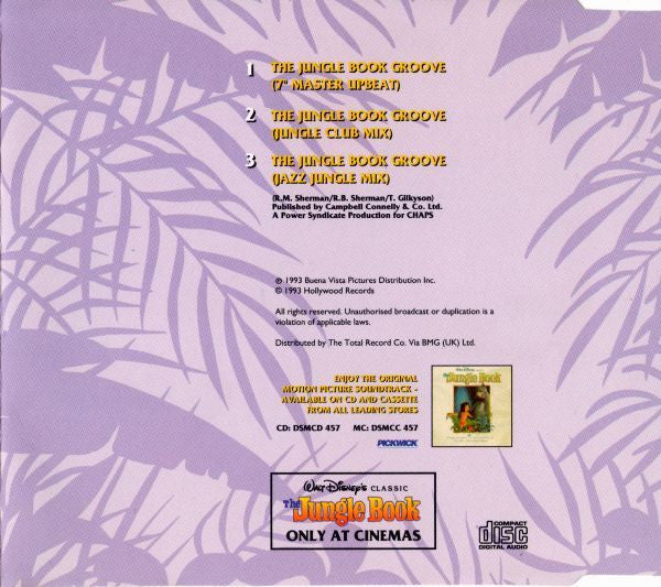 The Jungle Book Groove : The Jungle Book Groove (CD, Single)