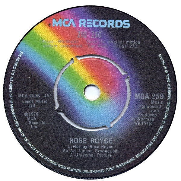 Rose Royce : Put Your Money Where Your Mouth Is (7")