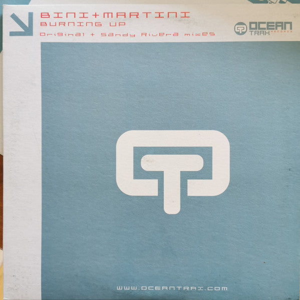 Bini & Martini : Burning Up (2x12")