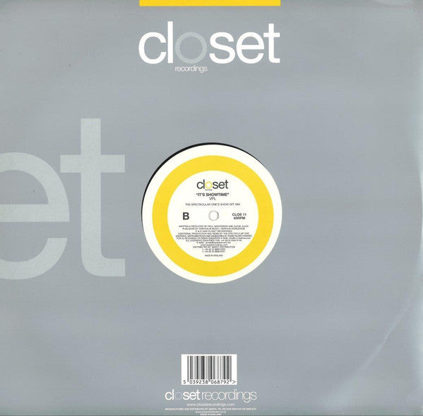 VPL : It's Showtime (12")