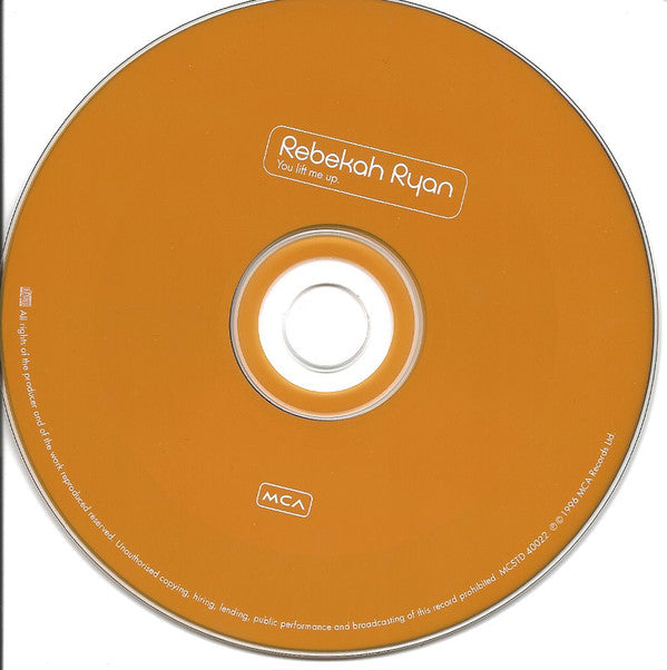 Rebekah Ryan : You Lift Me Up (CD, Single, Dig)