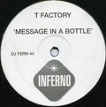 T Factory* : Message In A Bottle (12", Promo)