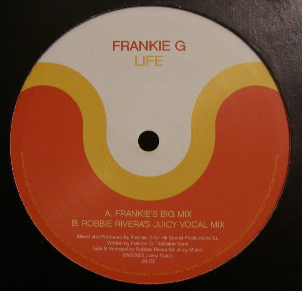 Frankie G. : Life (12")